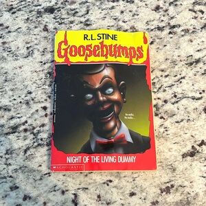 R.L. Stine Goosebumps Night of the Living Dummy #7 1993 5th print